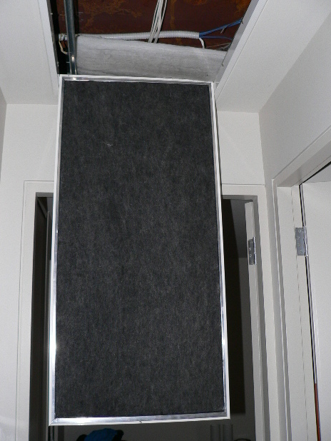  Photograph of Air Conditioner Filter Open