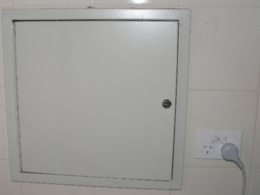  Photograph of Water Control Panel Closed