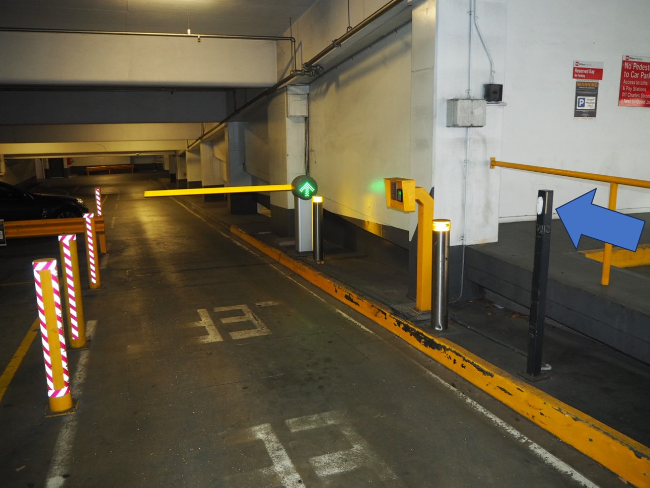  Photograph of Car Entry Sensor