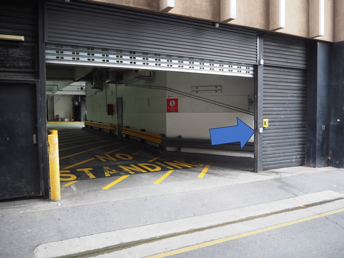  Photograph of Car Entry Sensor Austin Street