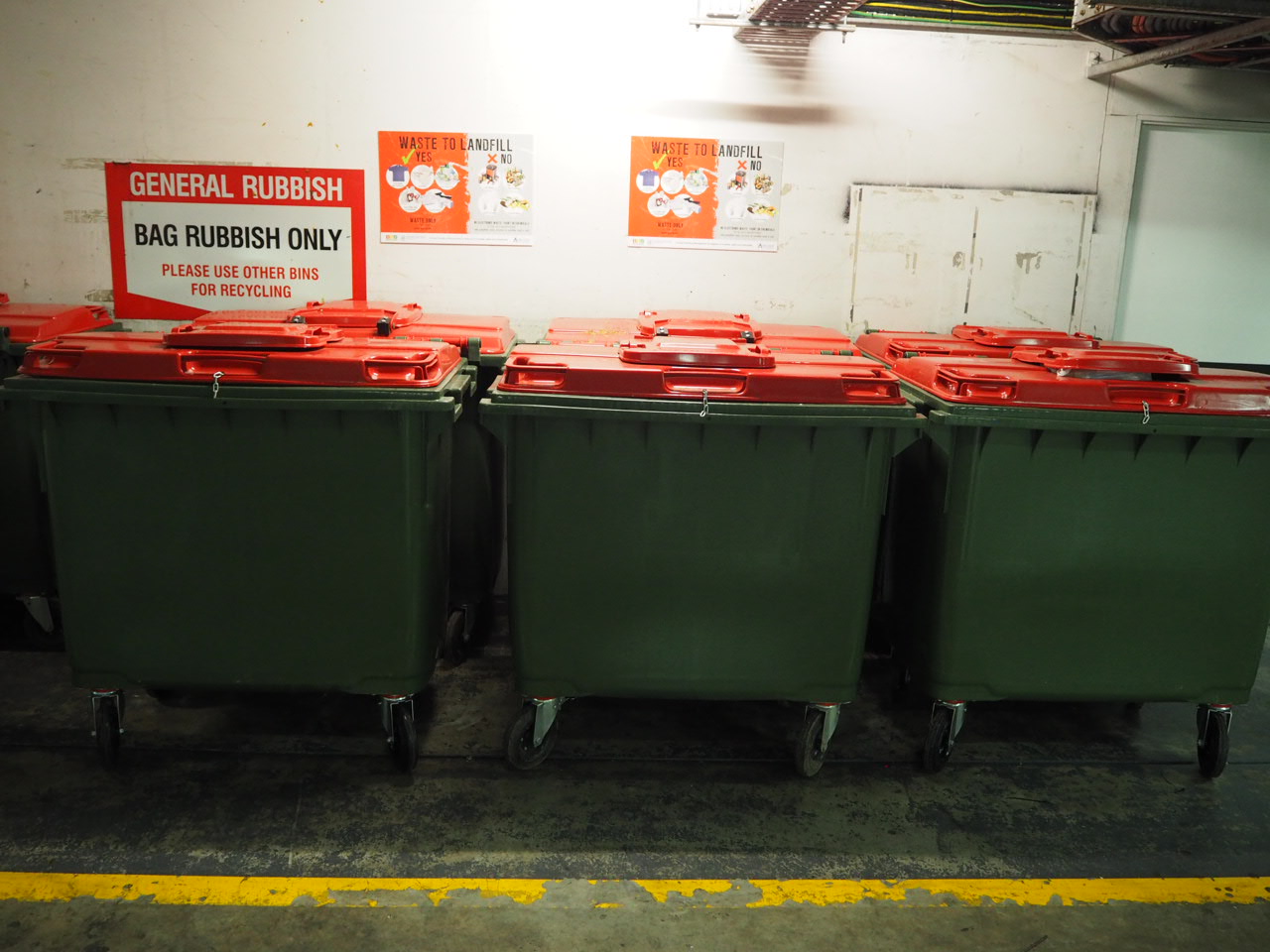  Photograph of Basement Rubbish Area