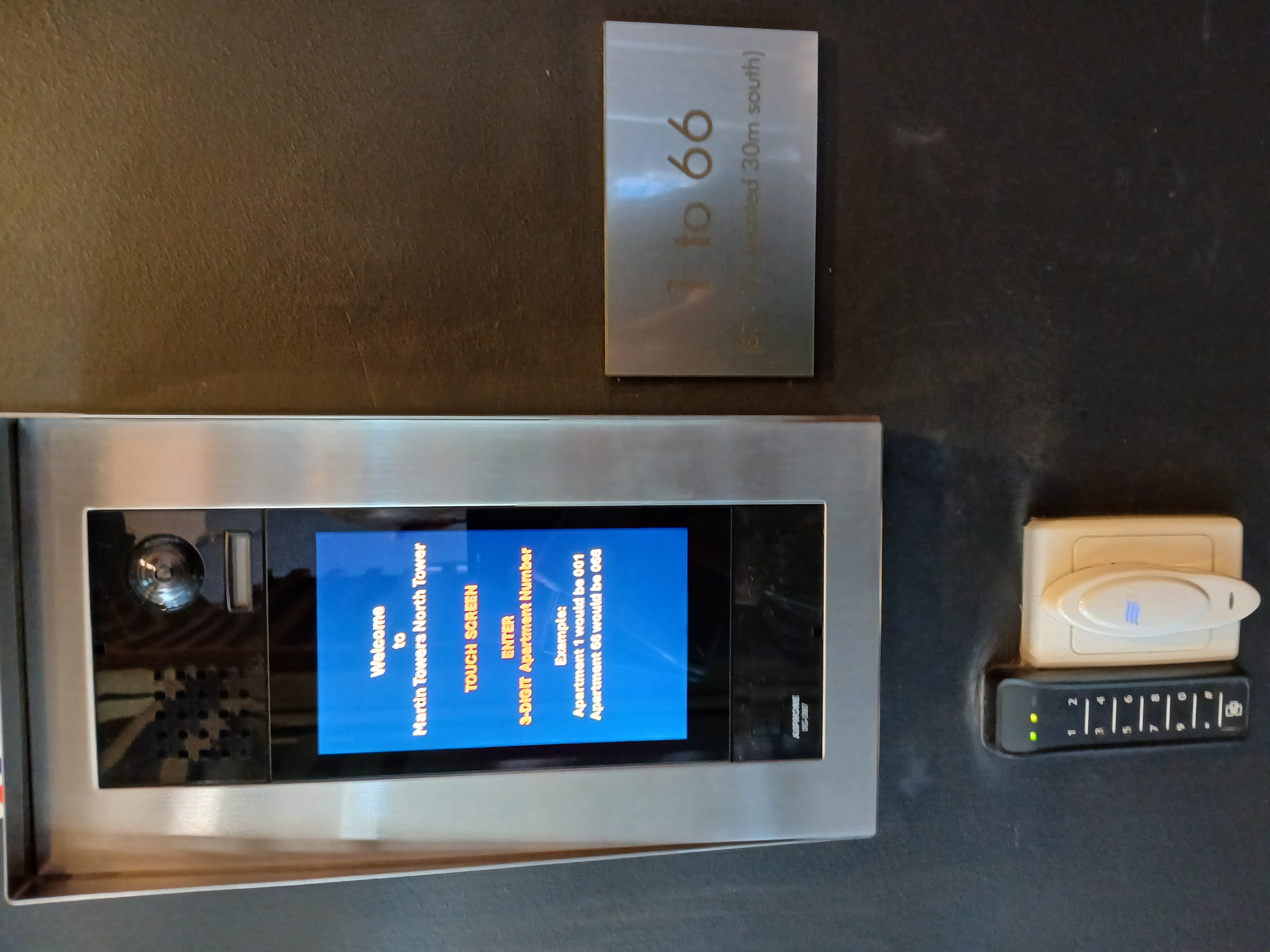 North Tower Intercome 